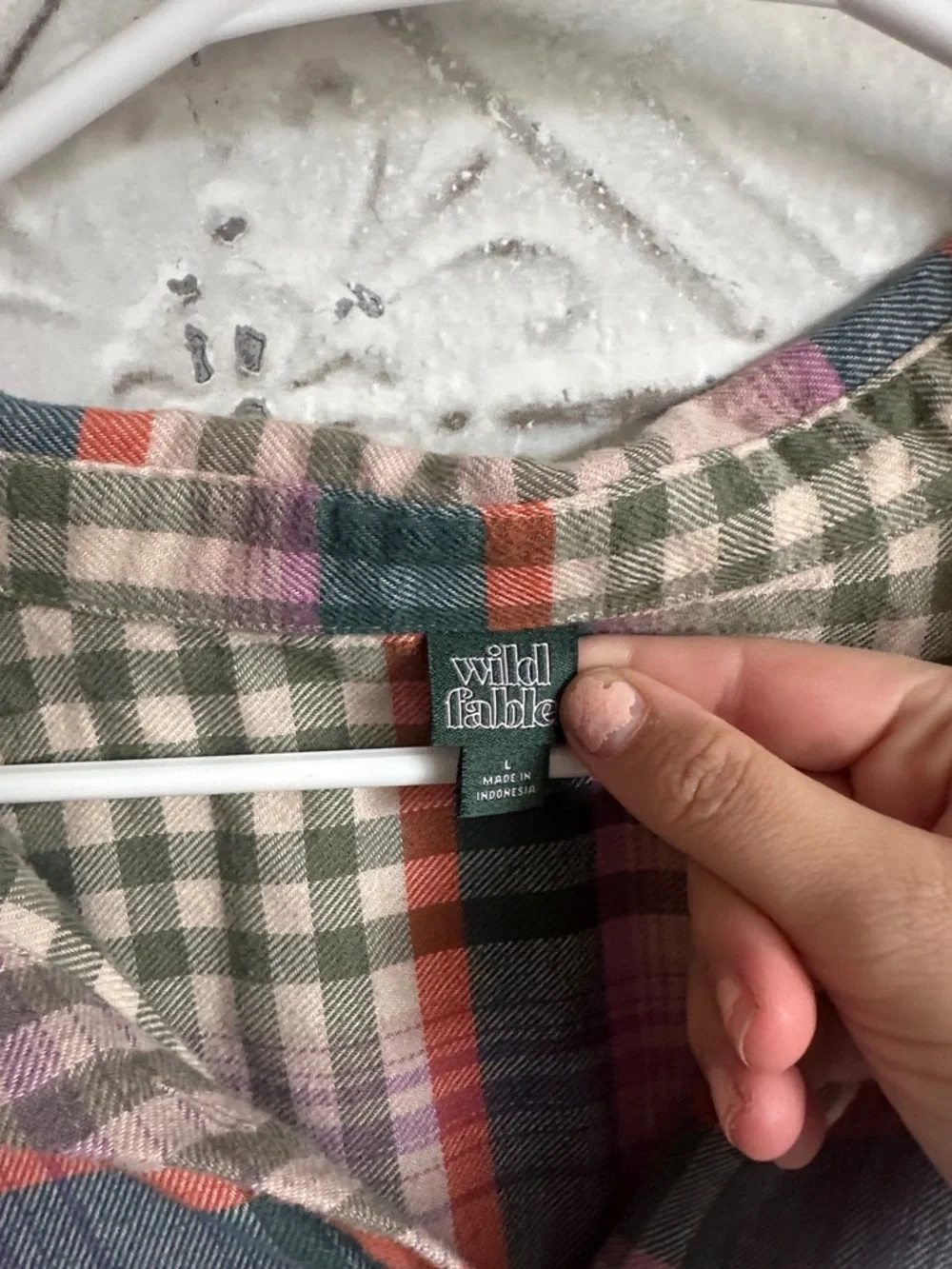 wild fable Multi-Color Plaid Button-Down Shirt - Picture 2 of 5
